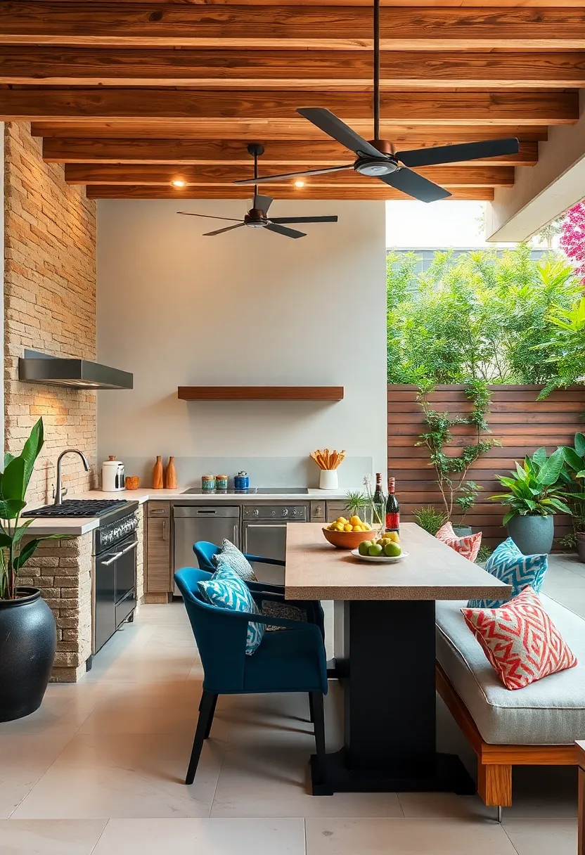 Pull-Out Preparation Tables: Add slide-out surfaces to provide extra workspace without permanent footprint increases