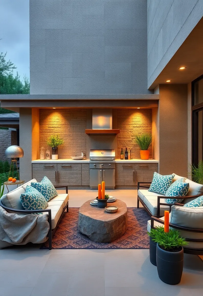 Boulder ‍Accent ​Features: Integrate large natural boulders ‍as⁣ structural ​accents⁤ or seating to create a rugged, organic feel