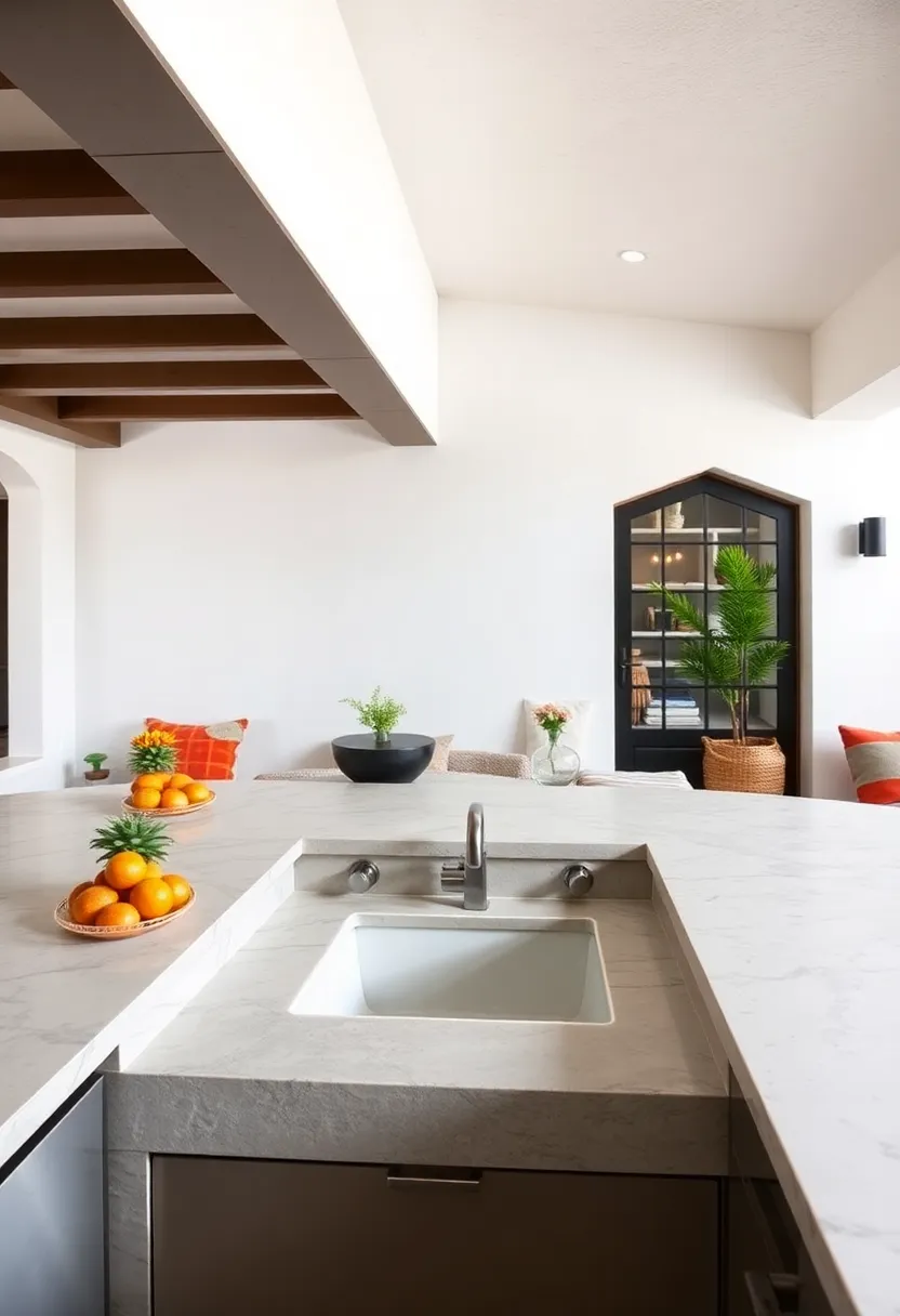 Polished Soapstone Sink Surround: Frame your outdoor ‌sink with polished‌ soapstone for sleekness and water⁤ resistance