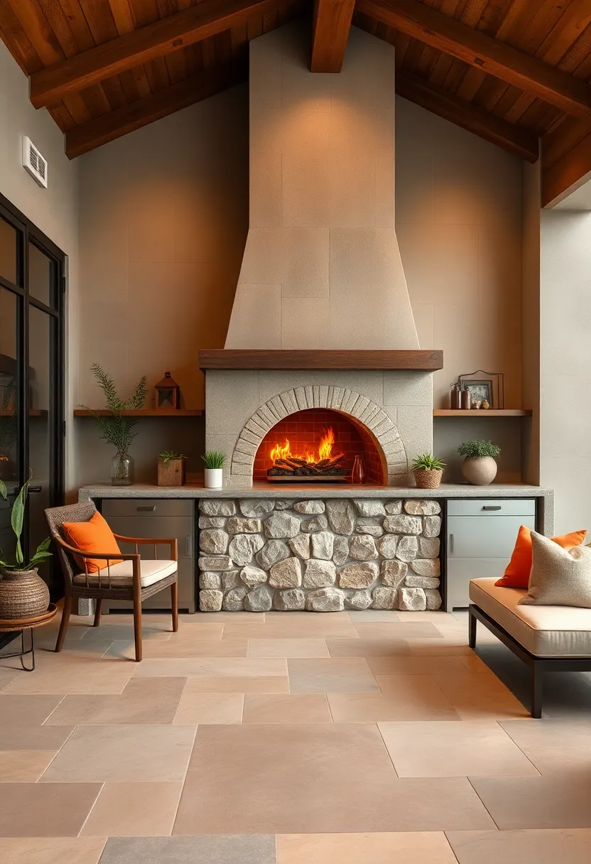 Sandstone Pizza⁢ Oven Base: Build the foundation for a wood-fired pizza oven in warm sandstone for rustic appeal