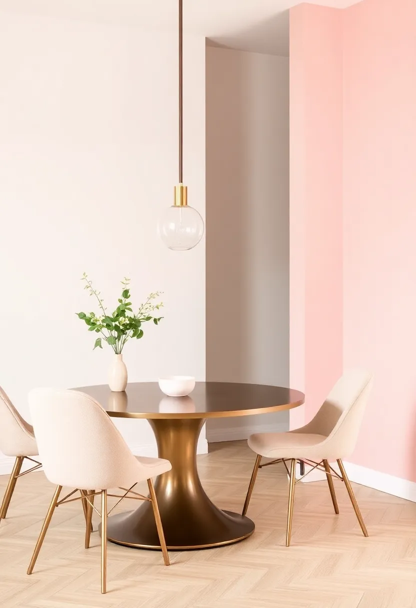 Mixing Pastels: Combining Different Soft Shades for a Dynamic Dining Room Palette