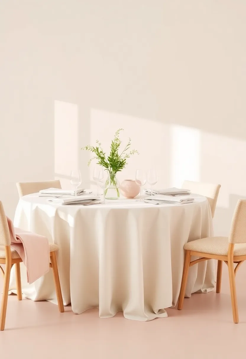 Pastel Textiles: Finding the Perfect Tablecloths and Napkins for a Soft Touch