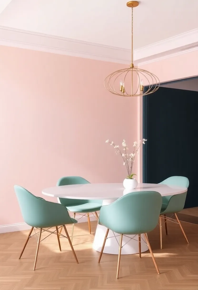 Soft Color Palettes: Choosing the Right Pastel Shades for Your dining Room transformation