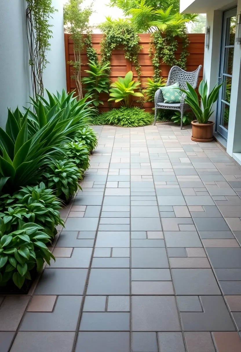Integrating​ Greenery ⁢With Interlocking Tiles ⁢For A ⁣Lush Patio Experience