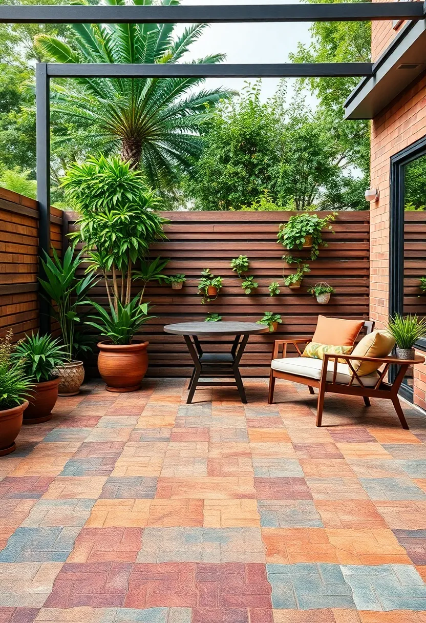 Transforming‌ Your⁤ Garden Patio With Colorful Interlocking Tile Designs