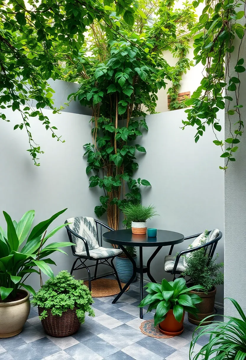 Embracing Nature in the Urban Jungle with Lush greenery