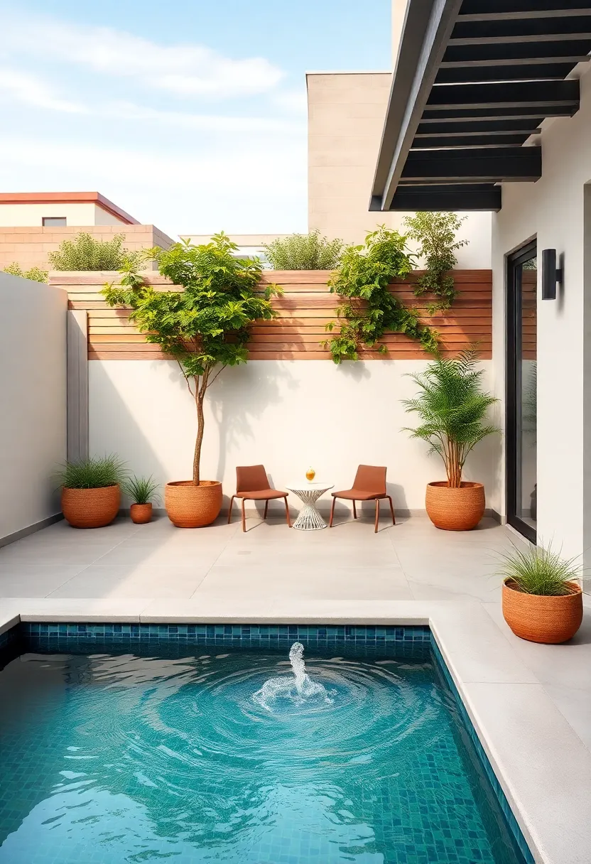 Incorporating Water Features for a Serene Urban Escape