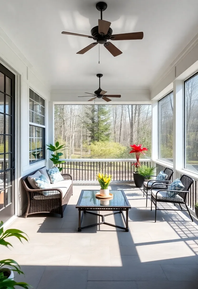 All-Season Sunroom:⁢ Make​ your screened porch an all-year-round haven with heating and cooling solutions, allowing for comfort regardless of weather