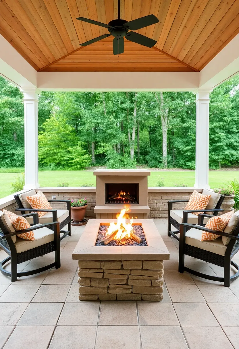 Fire Pit⁤ Integration: Merge your fire pit with the porch experience for impressive gatherings, encouraging warmth, stories, and toasted marshmallows