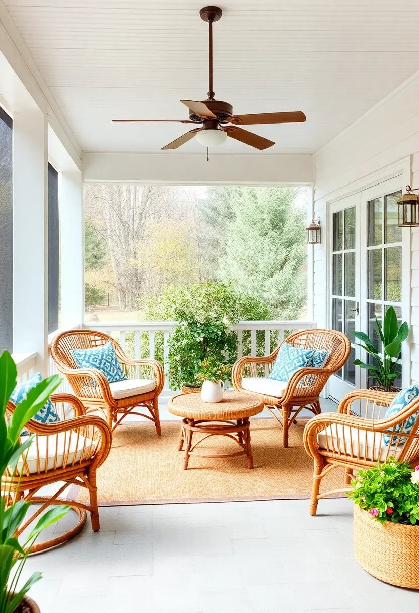 Vintage Rattan Furniture: Choose⁤ charming vintage rattan furniture to evoke⁣ a nostalgic feel while ensuring‌ comfort and style in your outdoor retreat
