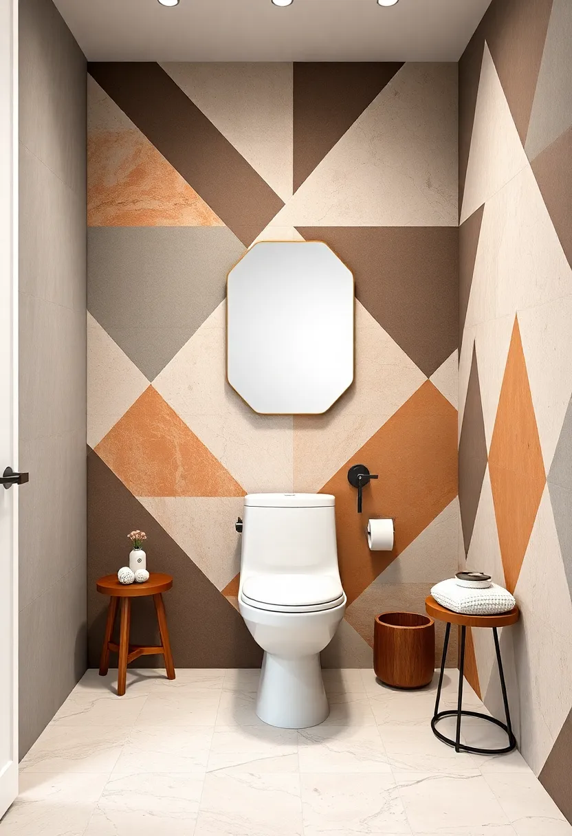 Matte and​ Glossy⁤ Triangles: Alternating finishes in triangular shapes⁣ create a dynamic and tactile ⁢accent wall