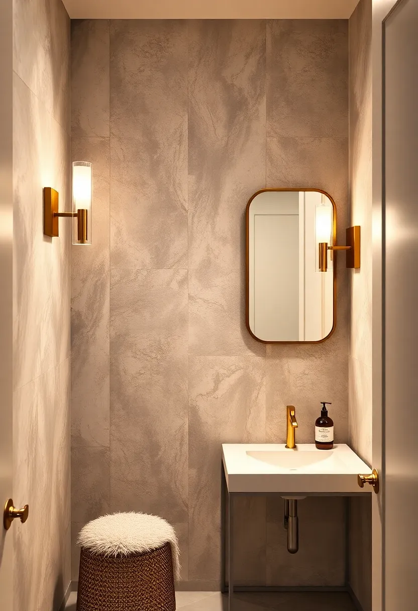 Art Deco Geometric​ Sconce: Bold shapes and brushed gold elements introduce glamorous flair with ⁣vintage inspiration