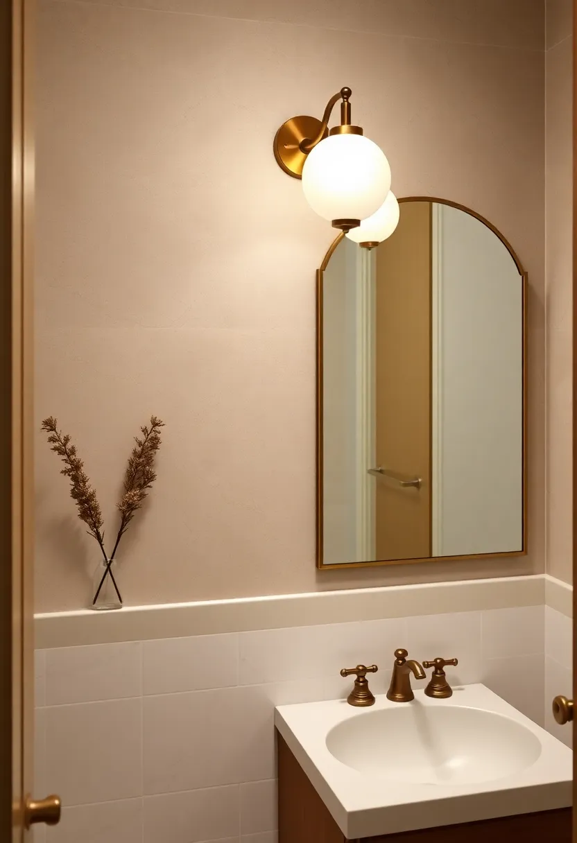 Vintage Brass Globe Sconce: Featuring frosted glass‌ globes paired⁢ with ⁤warm brass, creating a timeless and elegant ambiance