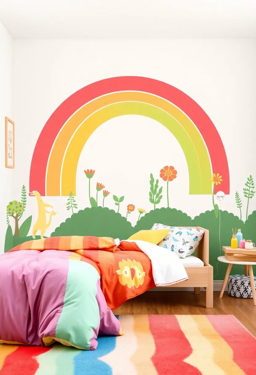 Incorporating Nature-Inspired Wall Decals to Enhance a‌ Whimsical Environment