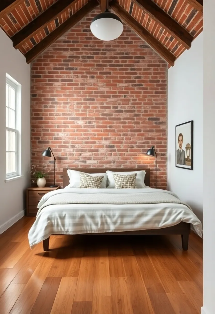 A Functional Workspace Nestled in Rustic Comfort⁢ for ⁣Creative Flow