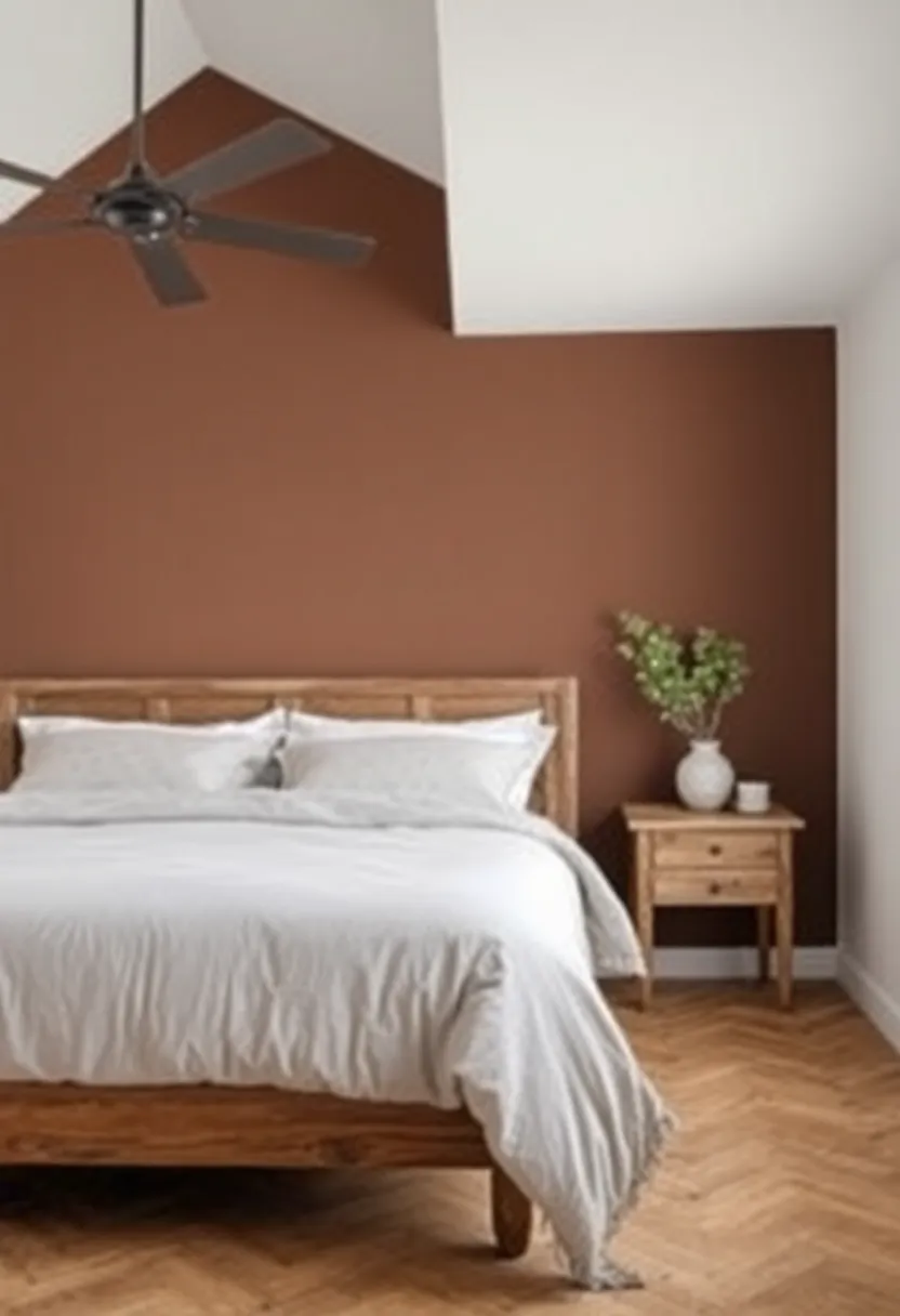 Bold ​Accent Walls: Consider⁢ painting ⁢one ⁢wall​ a deep, earthy color or‌ using wallpaper to⁣ create ⁣a focal⁣ point that enhances ⁣the overall‍ rustic ⁣feel