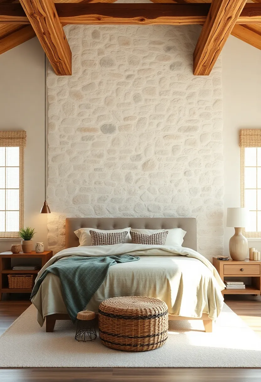 Embrace Natural Textures: ‍Incorporate wood beams, stone walls, and ⁤woven ​textures to create an inviting atmosphere that reflects nature’s‌ beauty