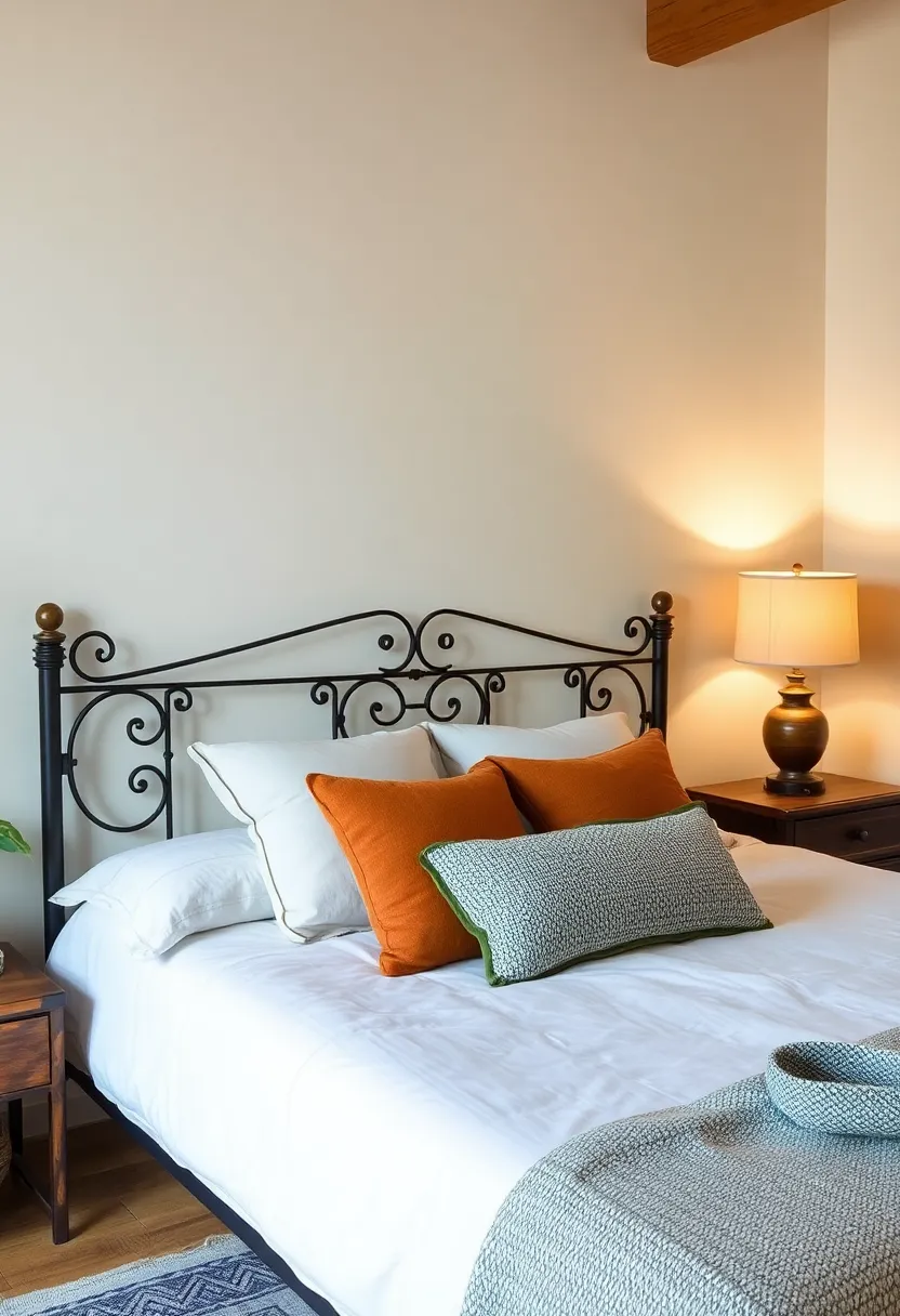 Metal ⁤Accents: Incorporate wrought iron or antique ⁤brass ⁤elements through ⁣bed frames,⁤ lamps, or decorative accessories for a subtle rustic flair