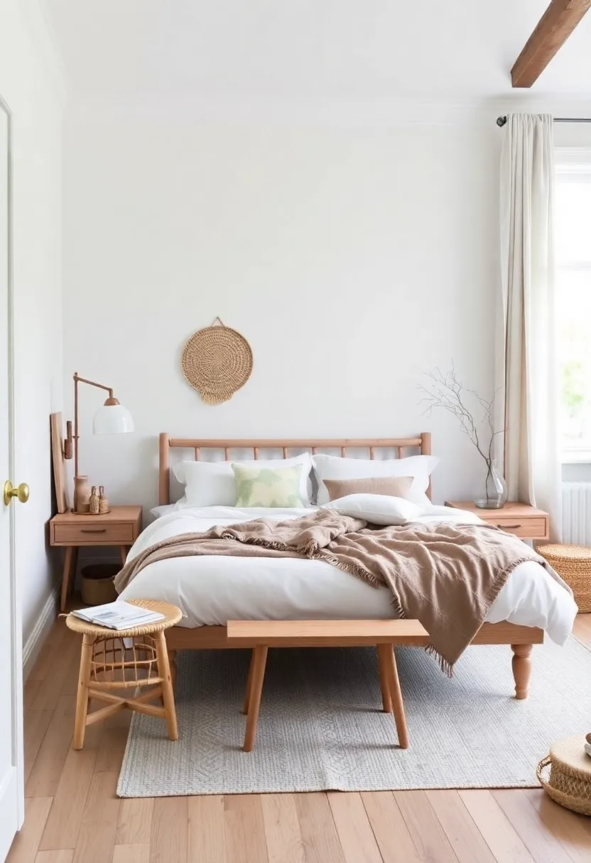 Use Natural Materials: Incorporate furniture and decor made from wood, wool, ​cotton, and stone⁤ for a tactile ‍connection to nature