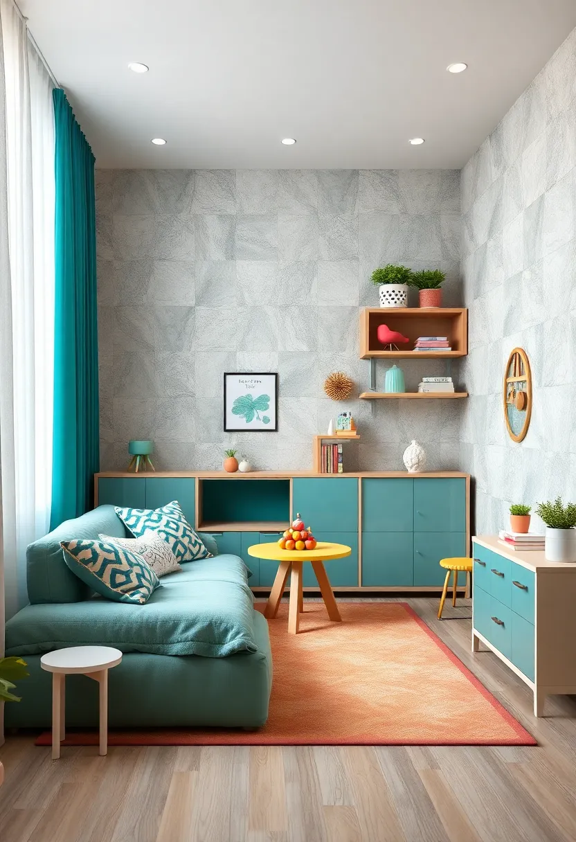 Interactive‍ Play Zones⁢ Featuring Modular Furniture and Creative⁤ Storage solutions for Joyful Rooms