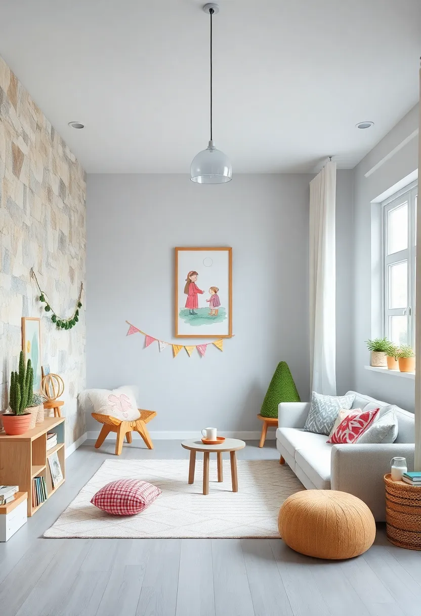 Cozy Hygge Corners Filled with Plush ‌Textiles and Gentle⁣ Lighting⁤ for Scandinavian Kids’ Spaces