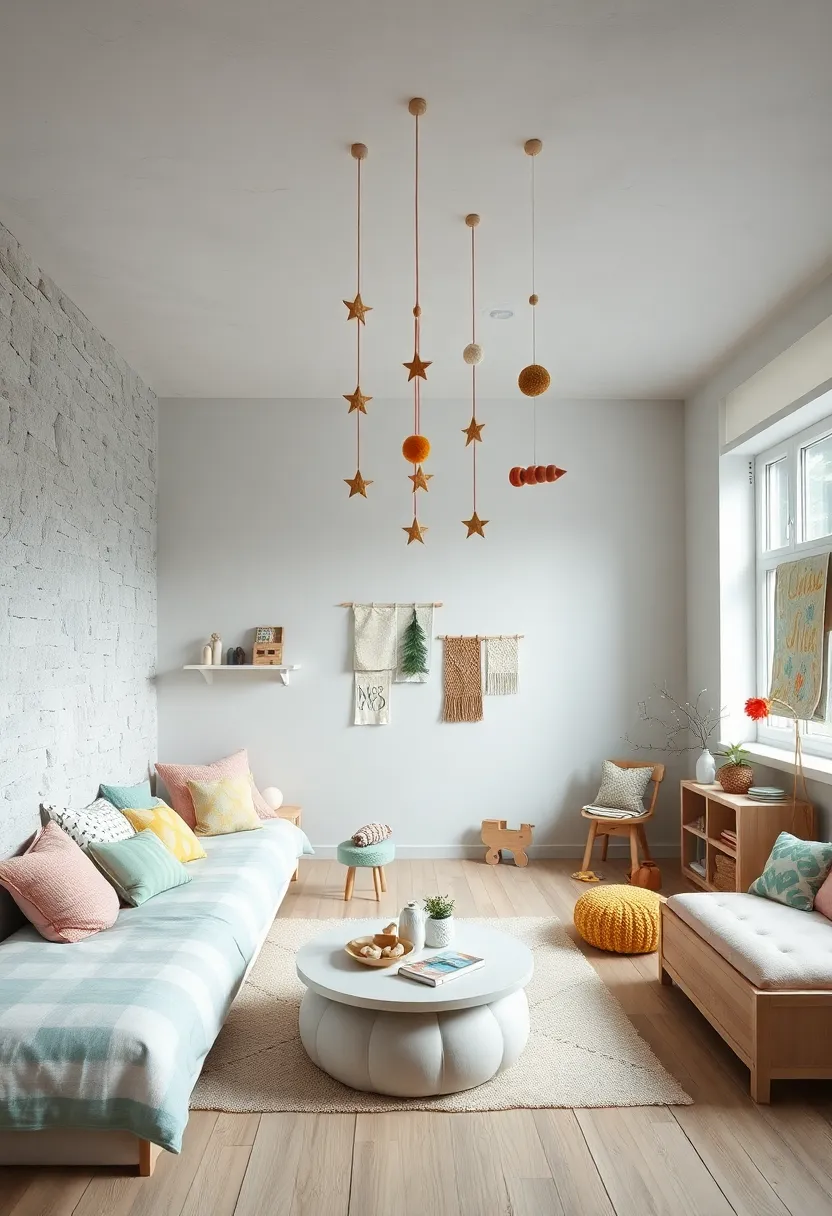 Whimsical Ceiling Mobiles Inspired​ by Nordic Nature and Seasonal Changes
