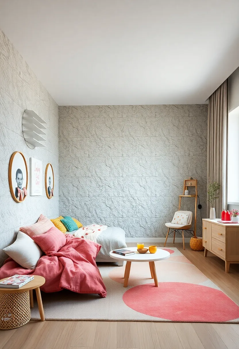 Textured wall Panels‍ Combining Tactile Playfulness with Scandinavian Simplicity in Kids’ Rooms