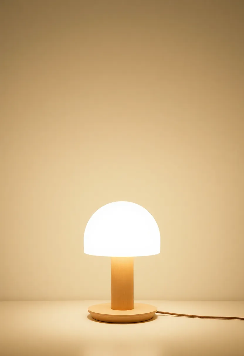 &Tradition Pavilion Table Lamp: Retaining clean lines and a distinctive dome shape, this lamp creates a cozy atmosphere with its inviting glow and elegant style