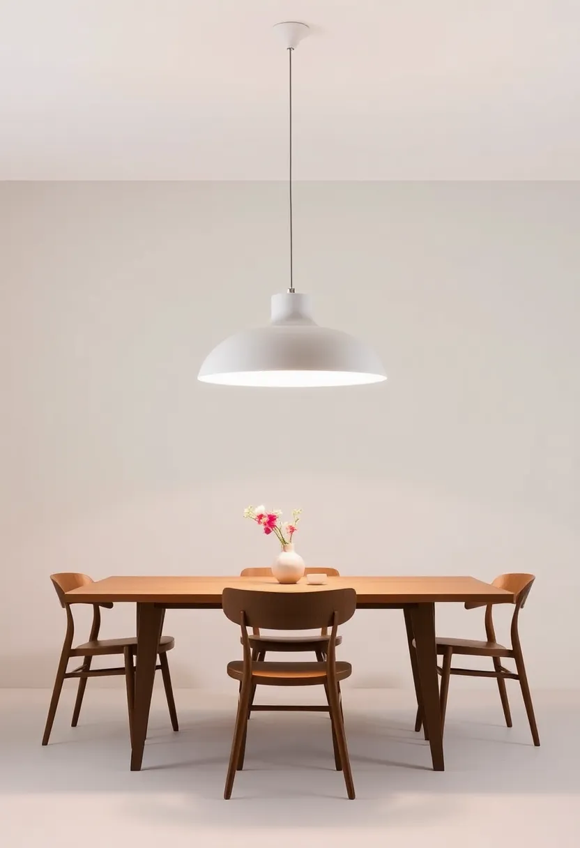 Fritz Hansen caravaggio Pendant: This lamp's distinctive shade directs light downwards, creating an intimate ambience perfect for dining areas without sacrificing style