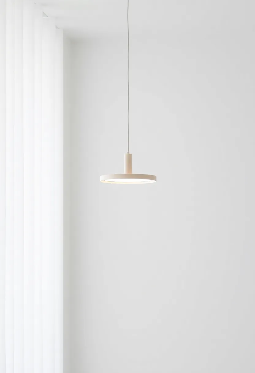 Umage’s Asteria Pendant: This elegant pendant features an integrated LED light source,offering a clean and functional design that highlights minimalism at its finest