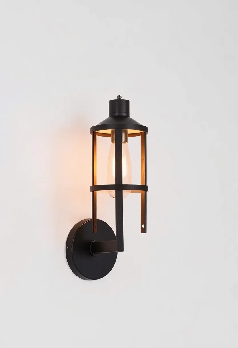 Northern’s Cabin Wall Lamp: Evoking the feeling of a cozy cabin, this lamp brings a rustic touch to modern interiors while maintaining a sleek profile