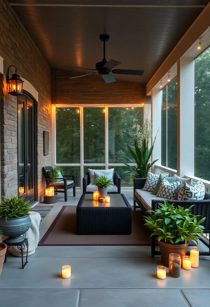 Battery-Operated Tea Lights Scattered Around for ⁤Subtle, Flickering Points