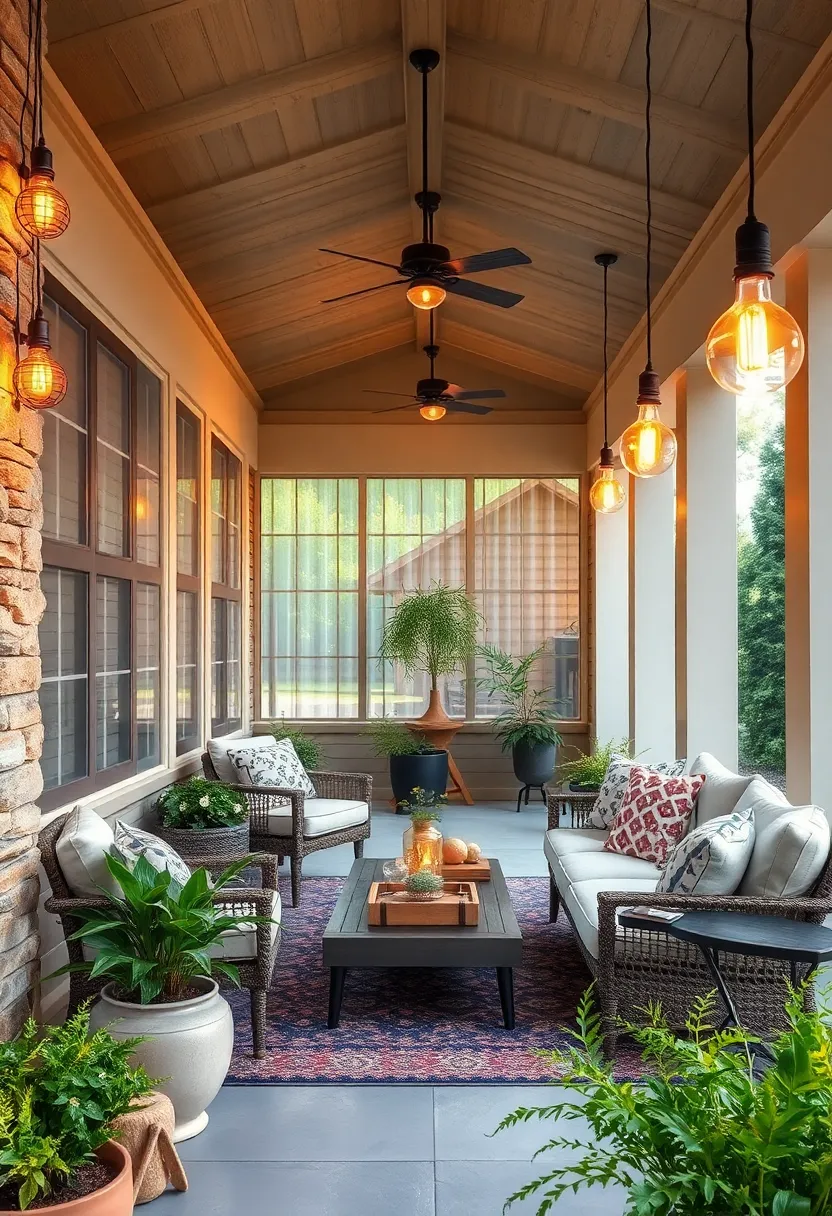 hanging Edison Bulbs ⁣for a vintage⁤ Industrial‌ Touch