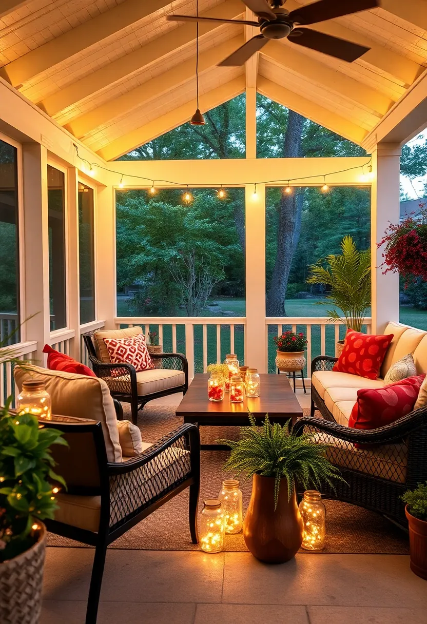 Mason Jar Lights Filled with Battery-Powered String Lights for Rustic Charm