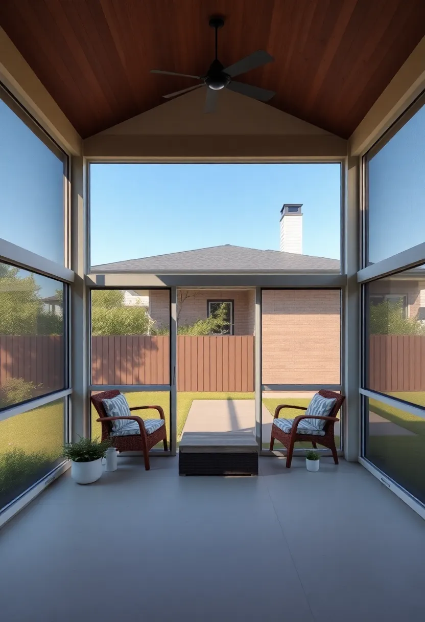 Inviting Nature Indoors: Utilizing Open-sided Screened ⁣Porches for Seamless Outdoor Living