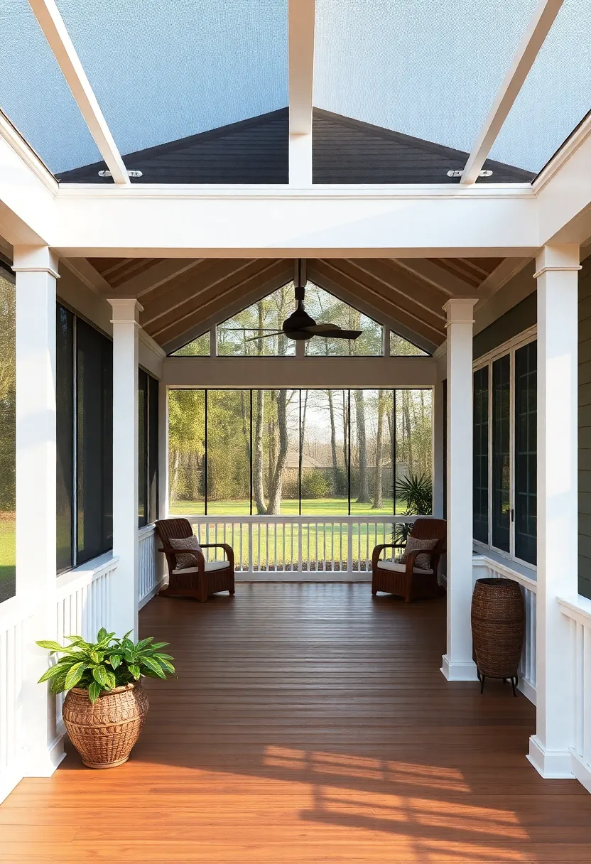 The Play of Shadows: How to Use Sunlight and Shade Creatively on Your⁣ Porch