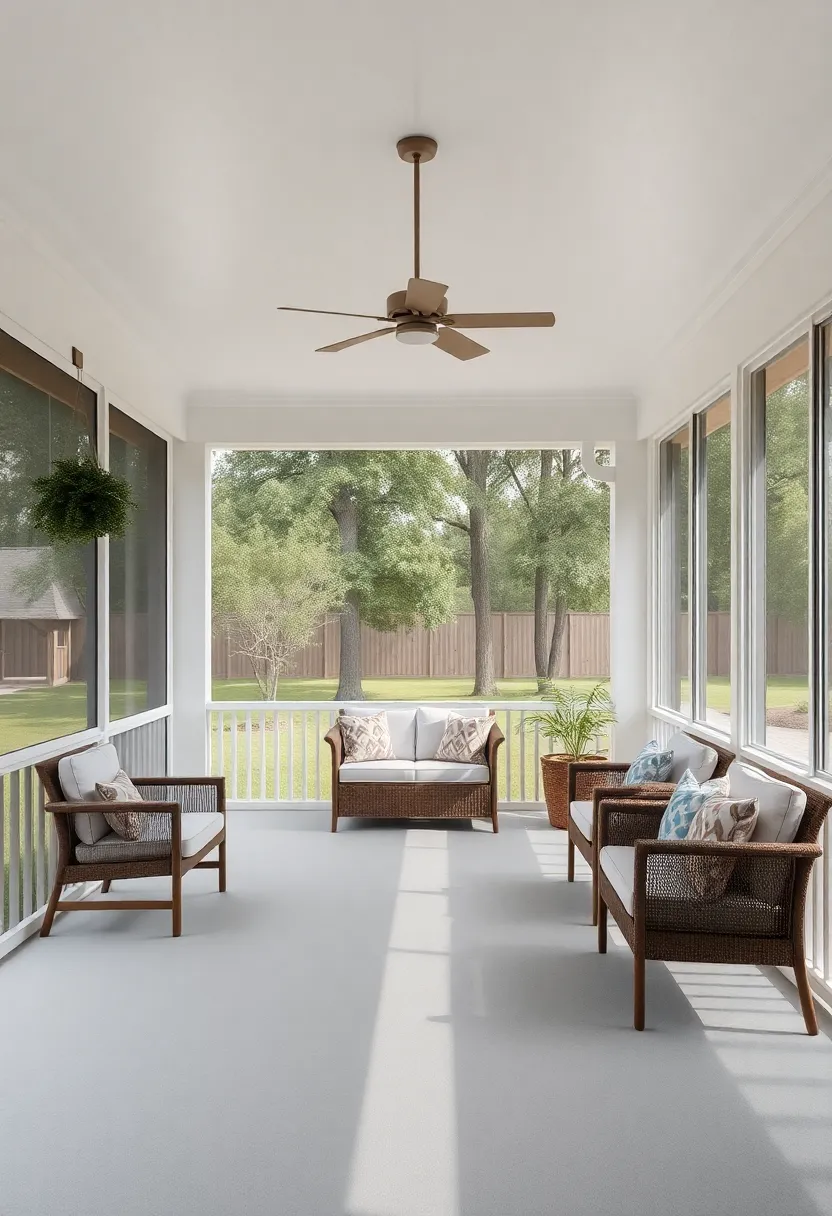 seasonal Accents: Decorating Your screened Porch with Nature-Inspired Themes