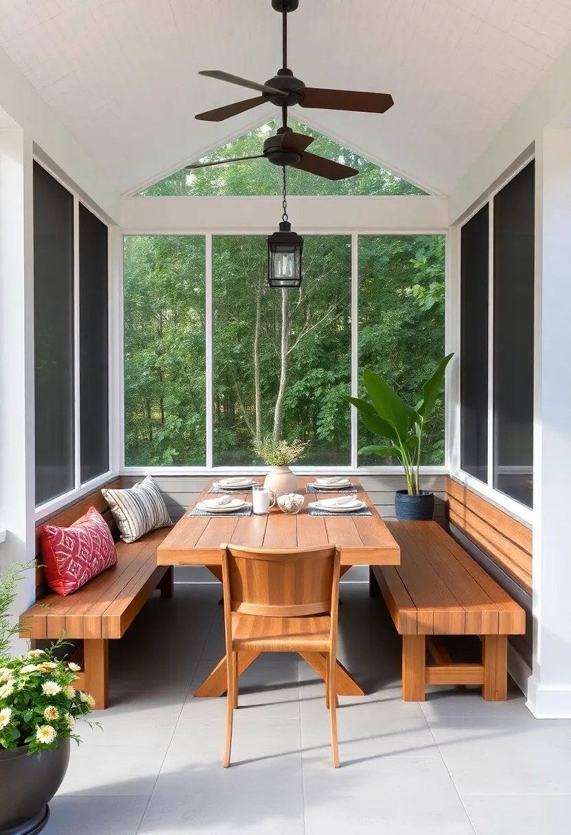 transforming Your Outdoor Space into a Cozy Dining Oasis with ⁢Screened‍ Porches