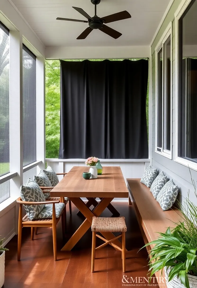 Navigating Privacy‍ Options: Curtains, Screens, and Natural Barriers