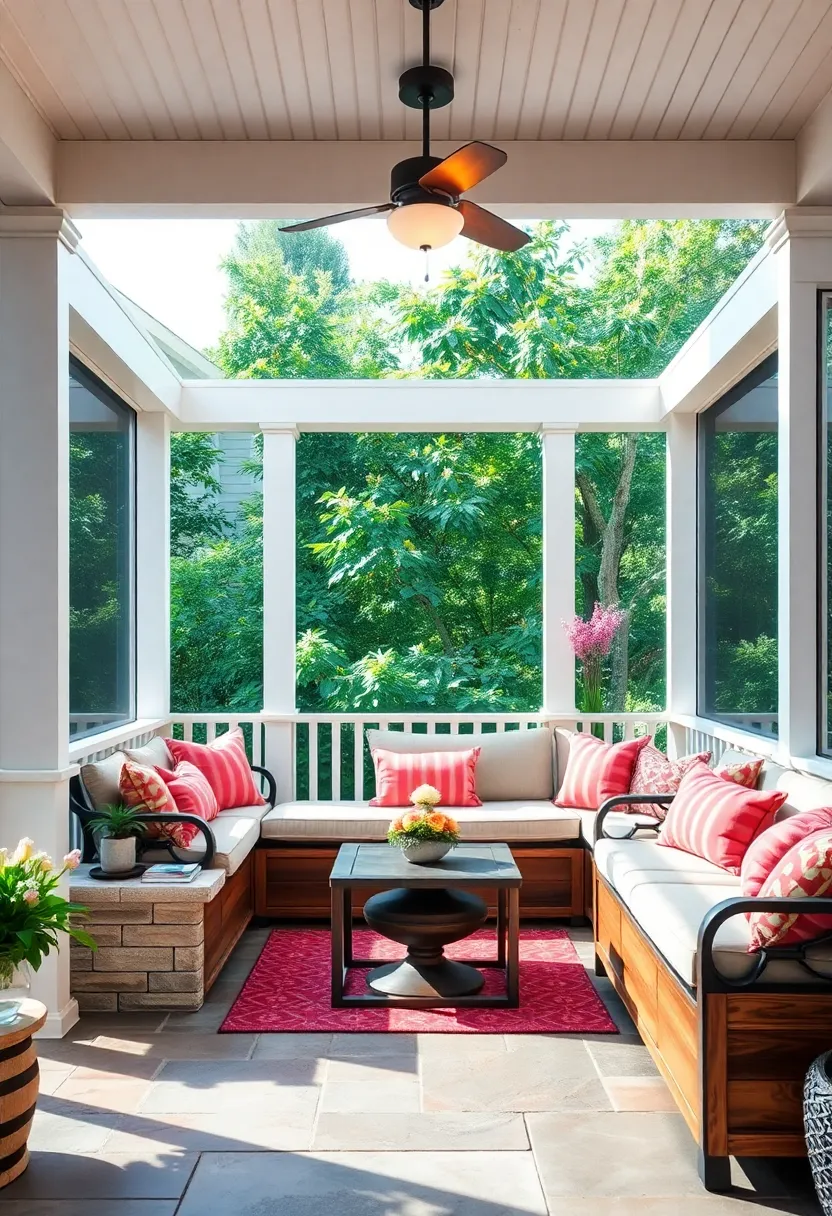 Weather-Resistant Storage Benches with‍ Cushioned Seating