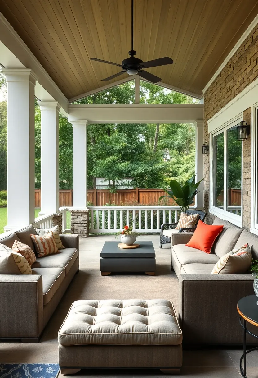 Corner Sofas with Built-In ‌Storage Ottomans