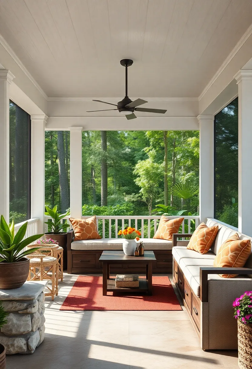 upholstered Bench Seats‌ with Deep⁣ Storage ‌Compartments