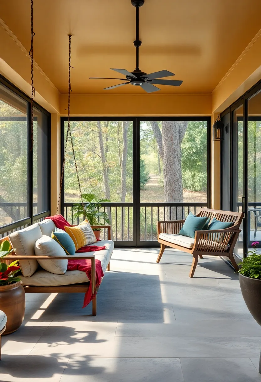 Hanging⁢ Swing Chairs with Hidden Underseat Storage