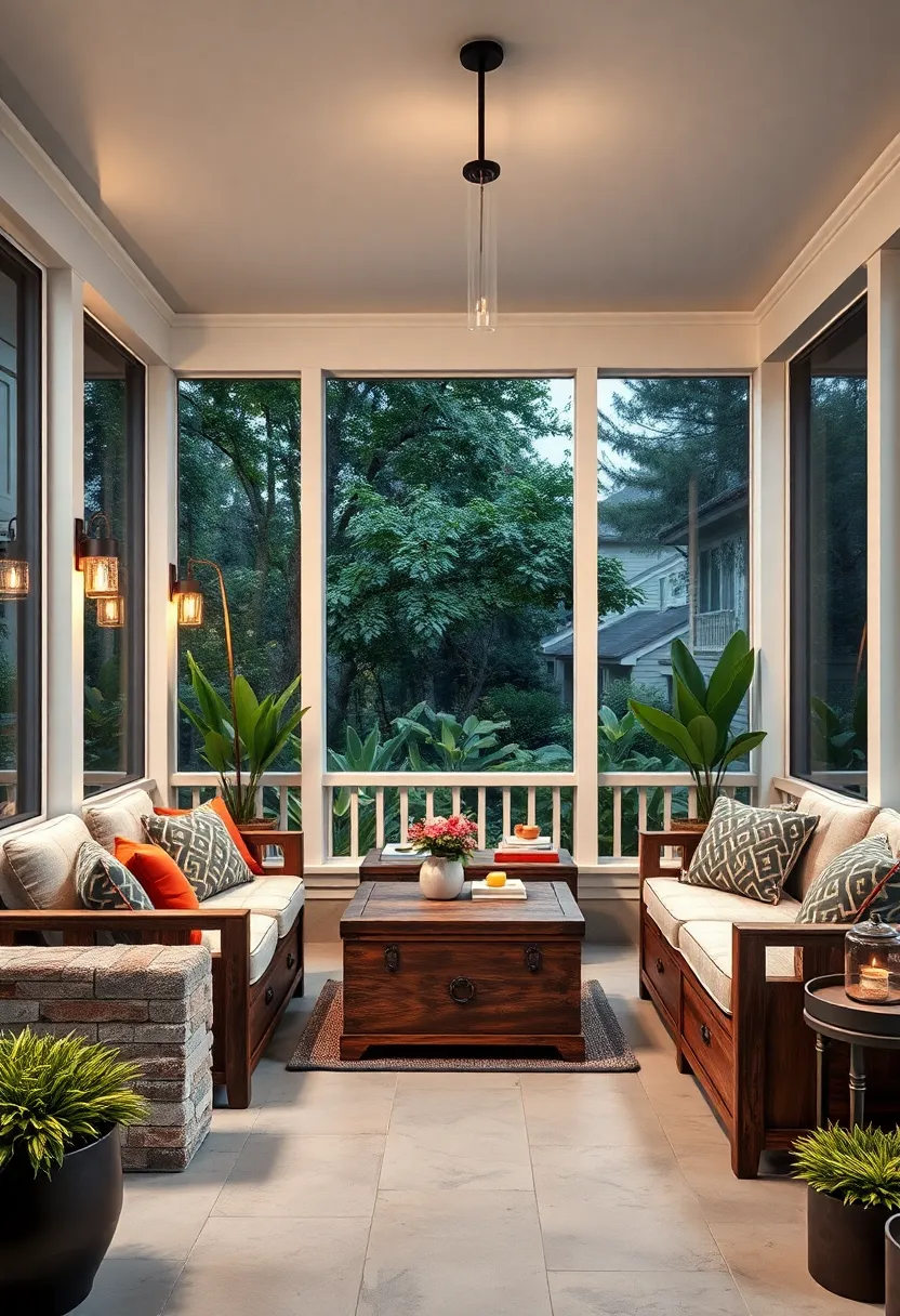 Cozy Loveseats Featuring‌ Pull-Out Storage ⁣trunks