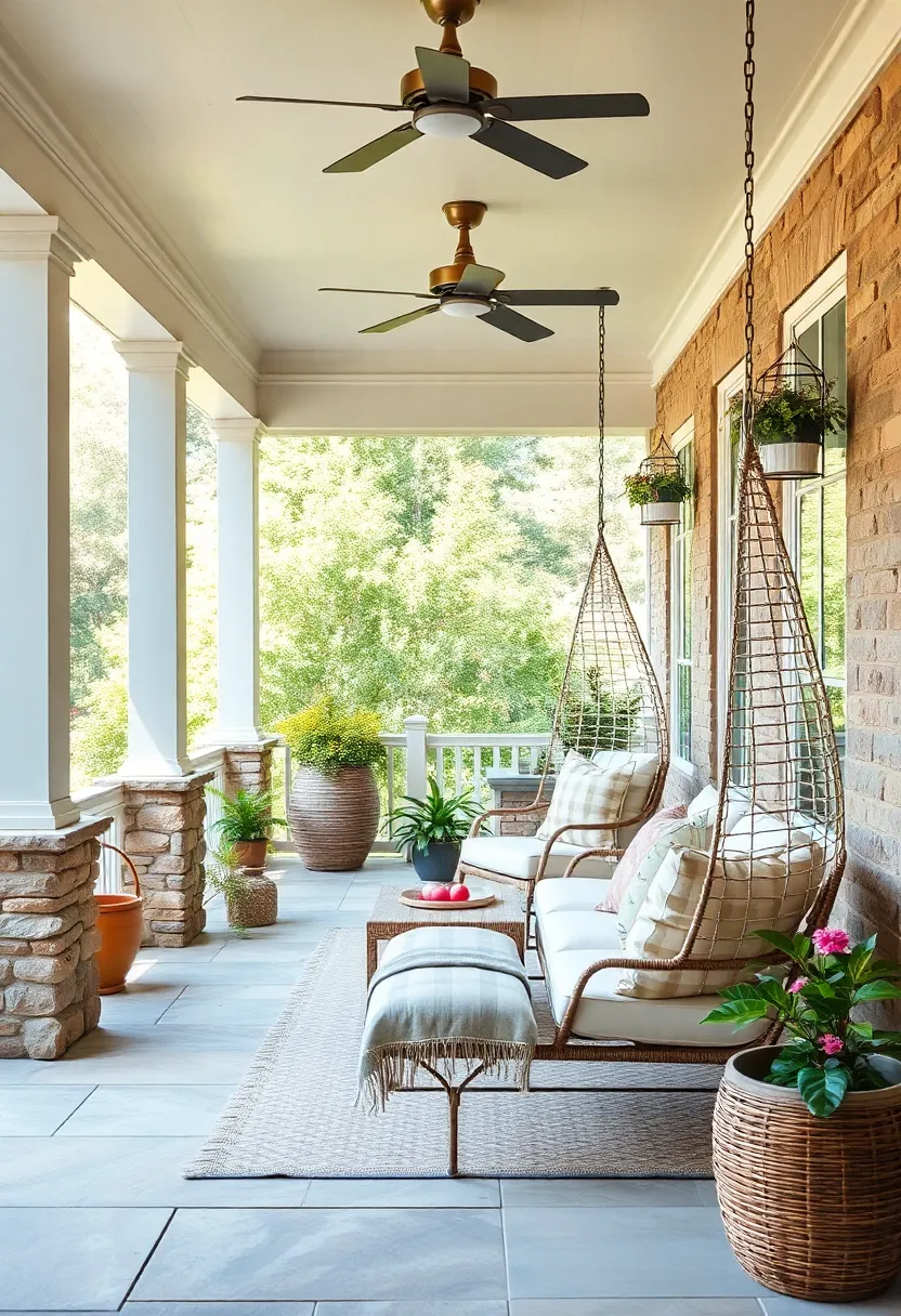 Layer Soft Neutrals and Pastels for a Serene Corner with a Cotton ⁣Hanging Chair