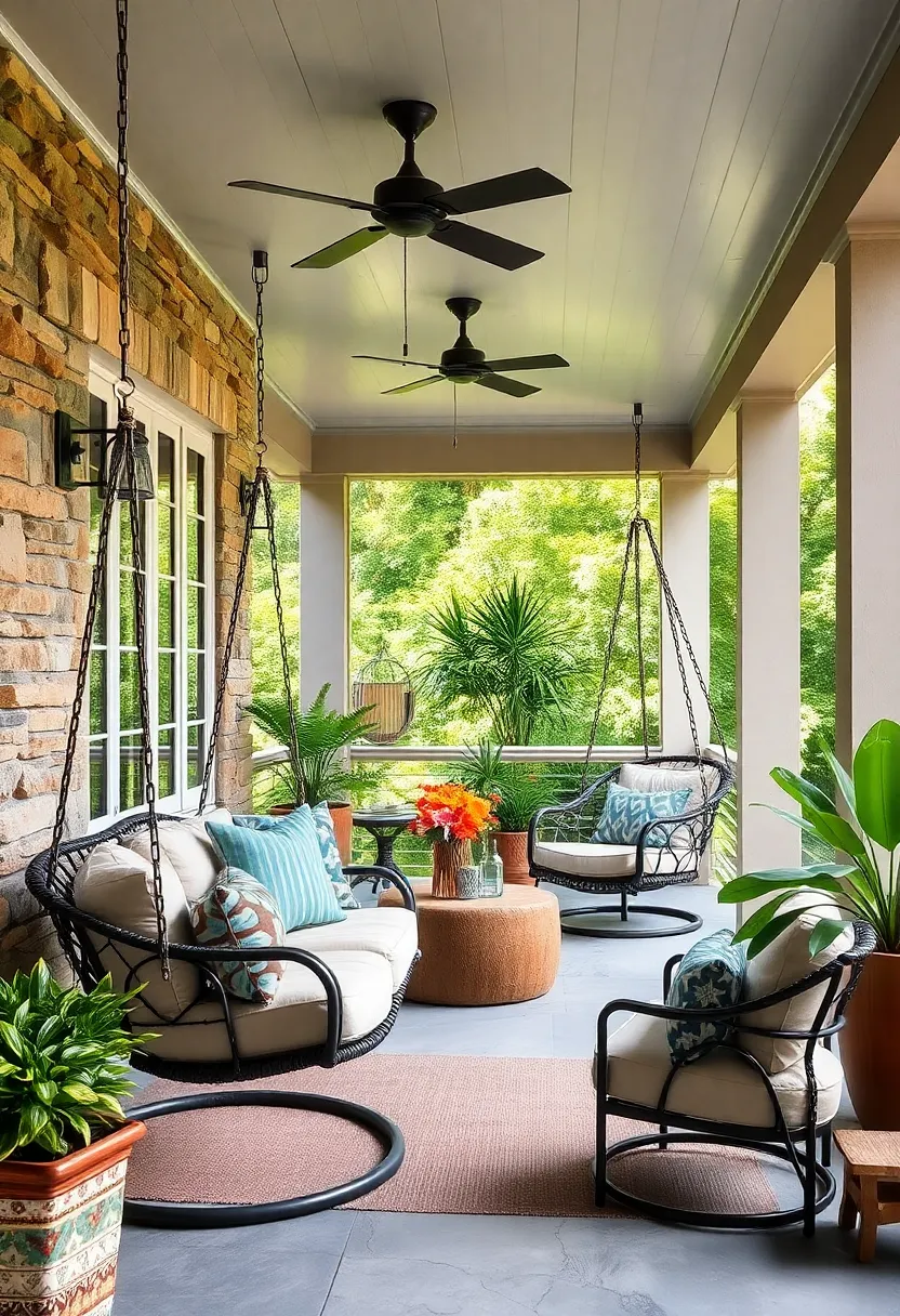 Use‍ Weather-Resistant Fabric and Materials for a ⁤Durable Yet Inviting Hanging chair Setup