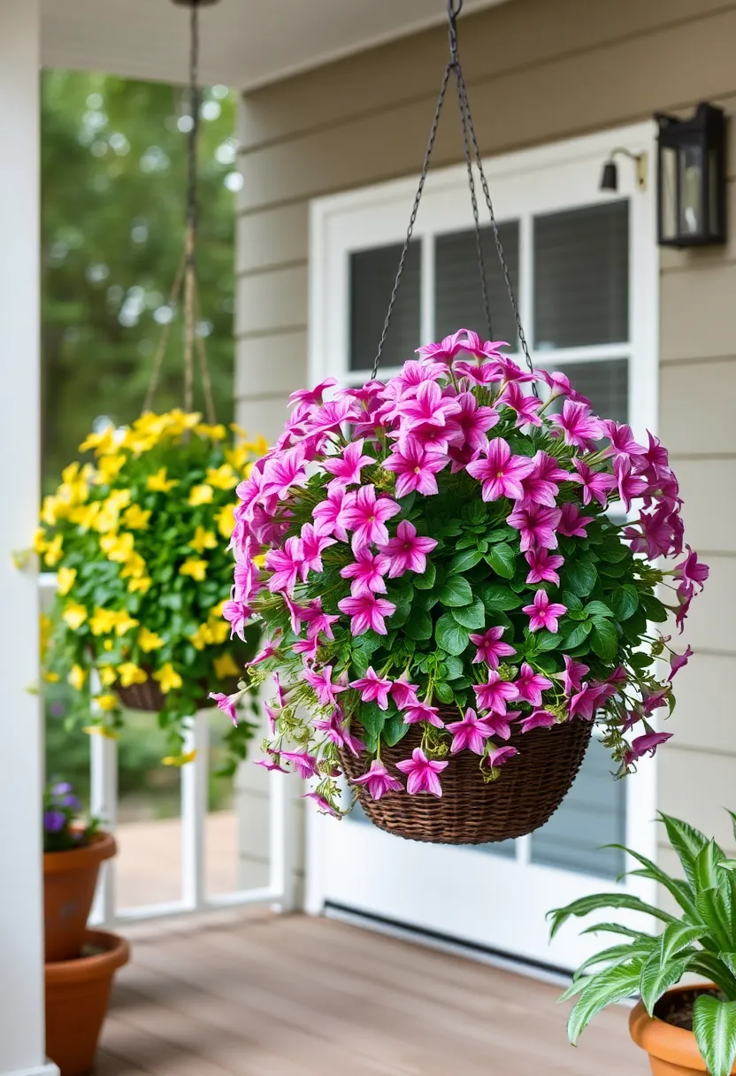 Scaevola: Commonly known as fan flower,scaevola boasts unique fan-shaped blooms,making it a standout in any arrangement with its trailing growth habit
