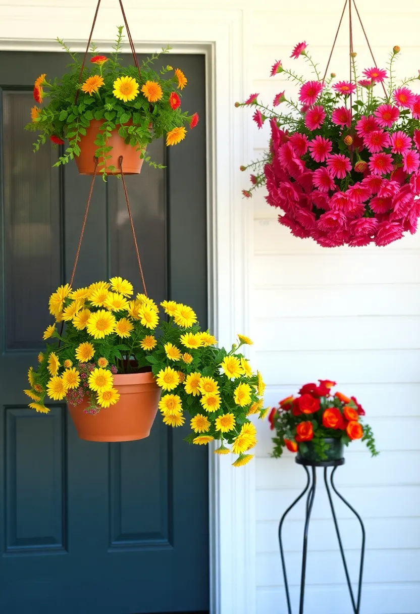 Strawflower: For a unique touch, strawflowers dry beautifully and maintain their color, allowing you to enjoy their papery blooms all year long