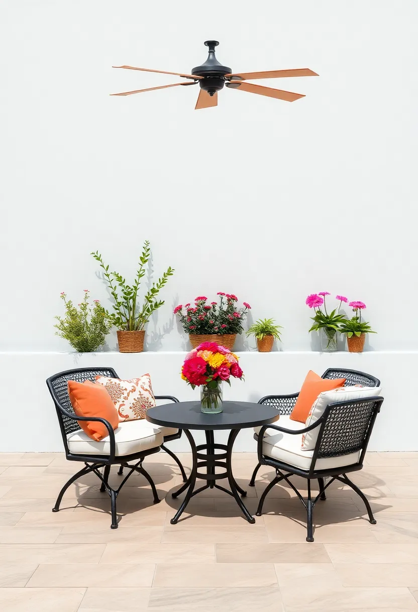 Vibrant Vibes: Embracing Colorful furniture for a Lively Outdoor Gathering