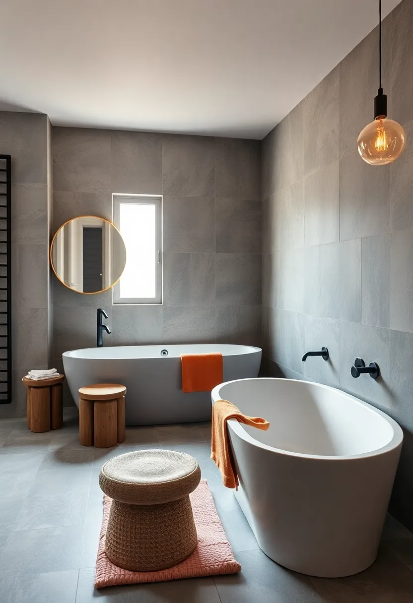 Functional Seating ⁤Options Near Tubs‌ to Boost Relaxation ⁣and style in ‌Small Bathrooms